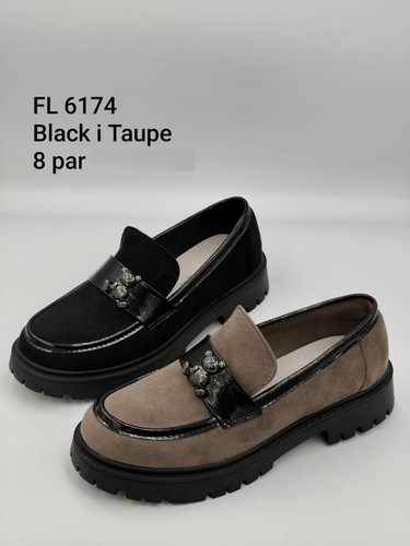 Półbuty damskie  7AFL6174.KOLORDOWYBORU (36/41,8par)