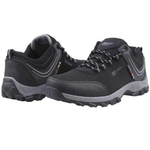 Buty sportowe męskie AM03T-1.BLACK/CAMEL (46/48,6par)