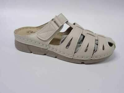Klapki damskie 7A6921-3.BEIGE (37/41,12par)