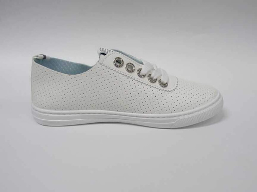 Buty sportowe damskie 7ASJ2382-2.WHITE/BLUE (36/41,12par)