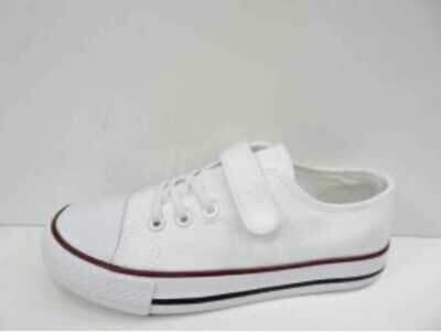 Trampki dziewczęce 5AXWQ802.WHITE (31/36,12par)