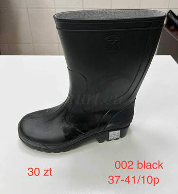 Kalosze damskie 7A002.BLACK (37/41,10par)