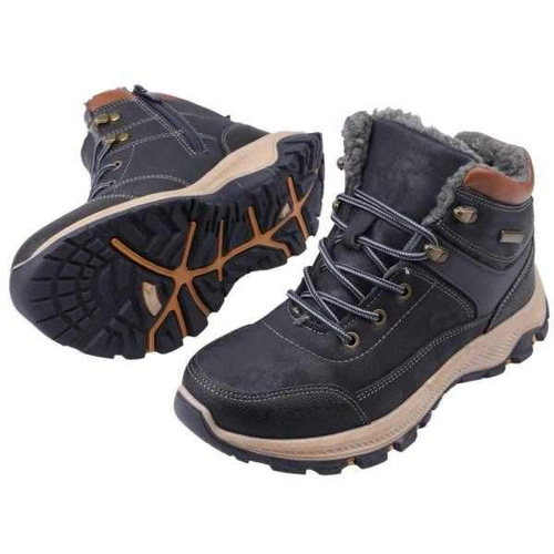 Trzewiki damskie B204-3.NAVY/BROWN (36/41,8par)