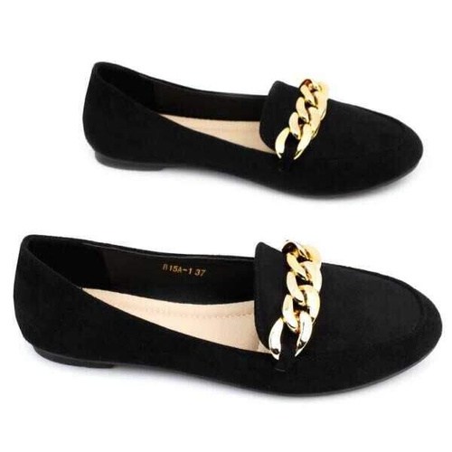 Balerinki damskie B15A-1.BLACK (36/41,12par)