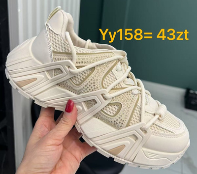 Buty sportowe damskie YY158.BEIGE (36/41,12par)