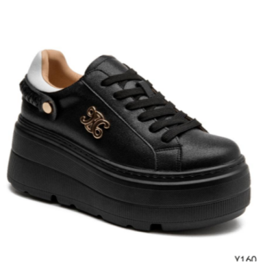 Buty sportowe damskie 7AY160.BLACK  (36/41,12par)