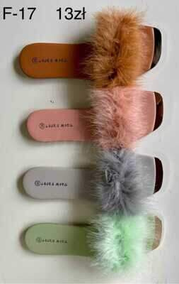 Klapki damskie 7AF-17.KOLORDOWYBORU (36/41,12par)