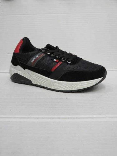 Buty sportowe męskie 9A968-1.BLACK (41/46,12par)