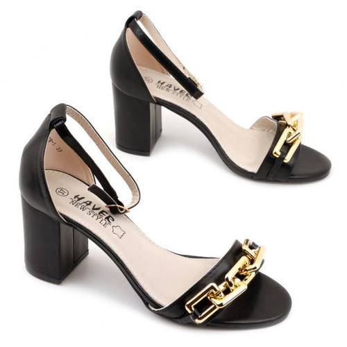 Sandały damskie SY28-1.BLACK (36/40,12par)