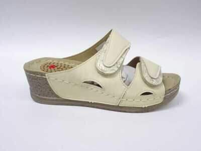 Klapki damskie 7AKS9112.BEIGE (36/41,12par)