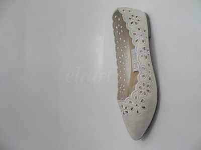 Balerinki damskie 7AB11-2.WHITE (36/41,12par)