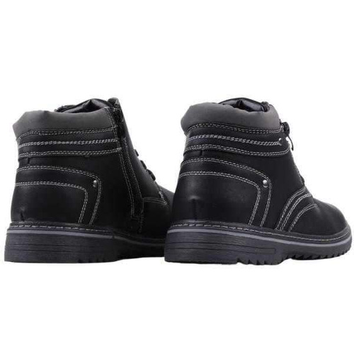 Trzewiki męskie 9AA2020-3.BLACK/GREY (40/45,8par)