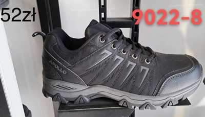 Buty sportowe męskie 9AA9022-8.BLACK (41/46,12par)