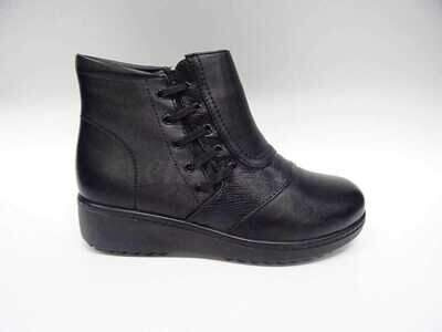Botki damskie 7A8135-1.BLACK Ocieplane (36/42,12par)