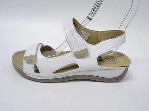 Sandały damskie 7A6926-2.WHITE (36/41,12par)