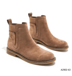 Botki damskie ocieplane  A2902-63.KHAKI (36/41,12par)