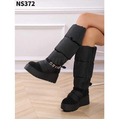 Kozaki damskie ocieplane  7ANS327.BLACK  (36/41,12par)