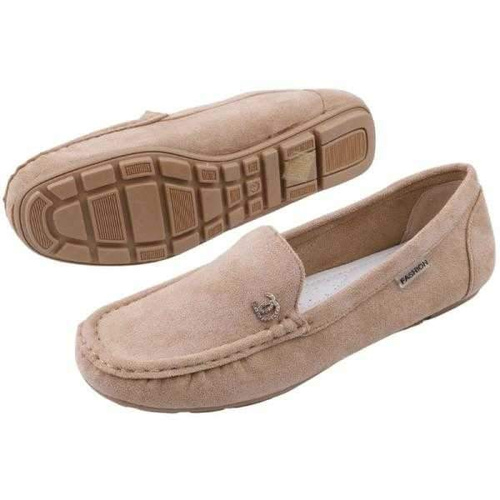 Mokasyny damskie MH18T-8.DBEIGE (41/43,10par)