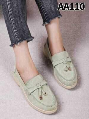 Balerinki damskie 7AAA110.GREEN (36/41,12par)