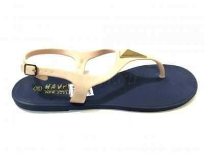 Sandały damskie 7AKM08-6.NAVY/BEIGE (36/41,12par)