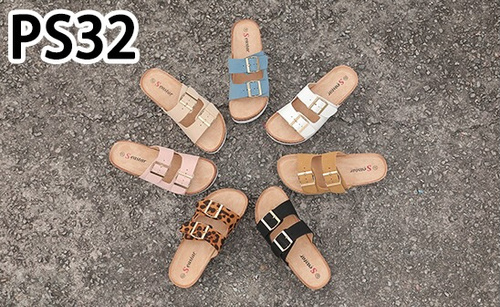 Klapki damskie PS32.WHITE (36/41,12par)