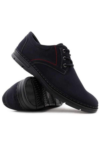 Półbuty męskie AB136A-3.NAVY/RED (40/45,8par)