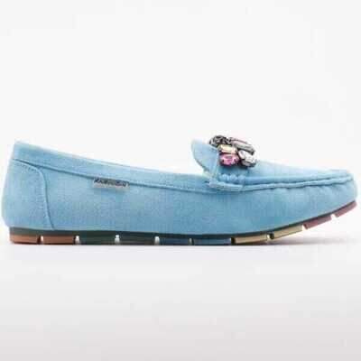 Mokasyny damskie MH26-11.LBLUE (36/41,12par)