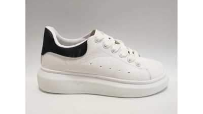 Buty sportowe damskie 7ABO-632.WHITE/BLACK (36/41,12par)