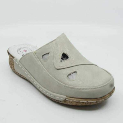 Klapki damskie KS15AM-3.BEIGE (36/41,8par)