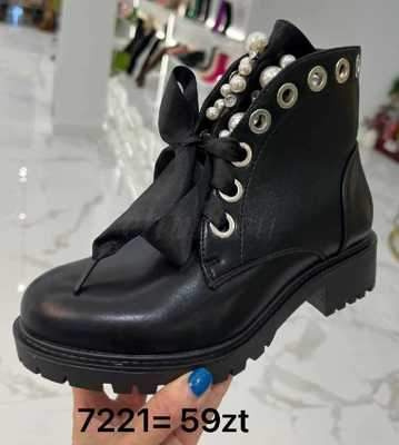 Botki damskie 7A7221.BLACK (36/41,12par)