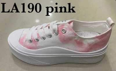 Trampki damskie 7ALA190.PINK  (36/41,12par)