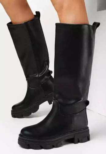 Kozaki damskie RQ400.BLACK (36/41,12par)