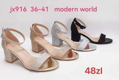 Sandały damskie 7AJX916.KOLORDOWYBORU (36/41,12par)