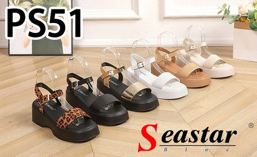 Sandały damskie PS51.BLACK (36/41,12par)