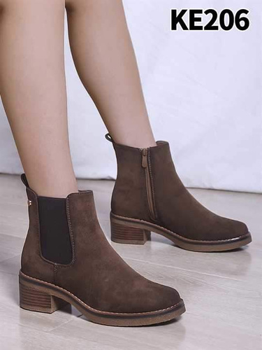 Botki damskie 7AKE206.GREEN (36/41,12par)