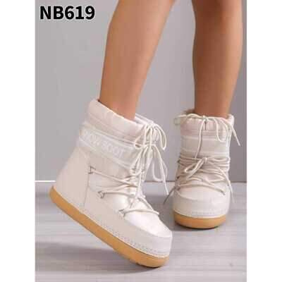Botki damskie NB619.BEIGE (36/41,10par)