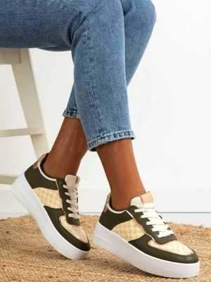 Buty sportowe damskie 7A1534.GREEN (36/41,12par)