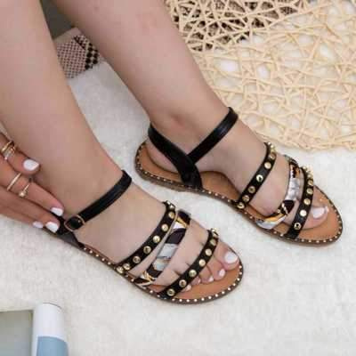 Sandały damskie 7A8672.BLACK (36/41,12par)