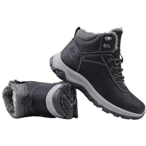 Trzewiki damskie B207B-2.BLACK/GREY (36/41,8par)