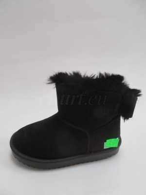 Botki dziewczęce 5AC-02.BLACK (30/35,12par)
