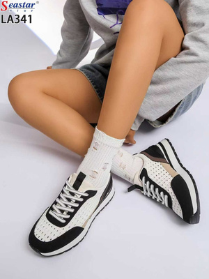 Buty sportowe damskie 7ALA341.BLACK (36/41,12par)