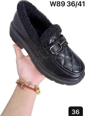 Półbuty damskie 7AW89.BLACK (36/41,12par)