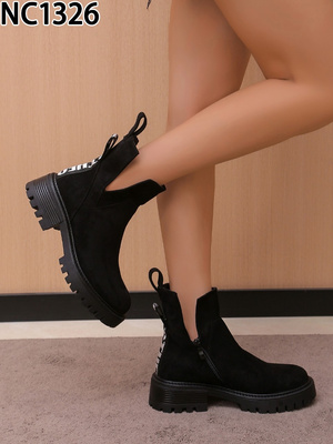 Botki damskie ocieplane 7ANC1326.BLACK (36/41,12par)