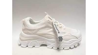 Buty sportowe damskie 7ASX02.ALLWHITE (36/41,12par)