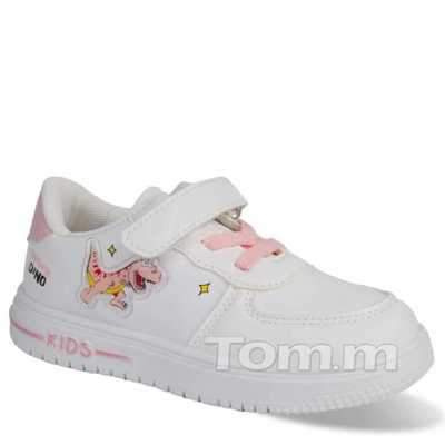 Buty sportowe dziewczęce 1AT10419-C.WHITE/PINK (19/24,12par)
