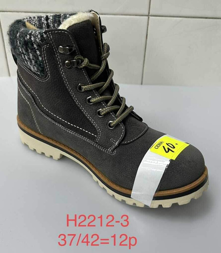 Trzewiki damskie 7AH2212-3.GREEN (37/42,12par)