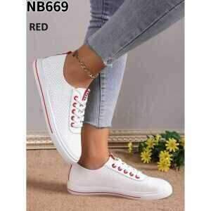 Trampki damskie   7ANB669.RED  (36/41,12par)