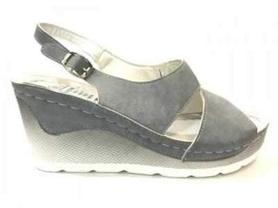 Sandały damskie DE36-8.GREY (36/40,8par)