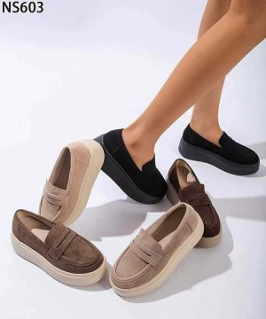 Półbuty damskie  7ANS603.KHAKI (36/41,8par)