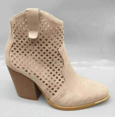 Botki damskie 7AA5620-8.BEIGE (36/41,12par)